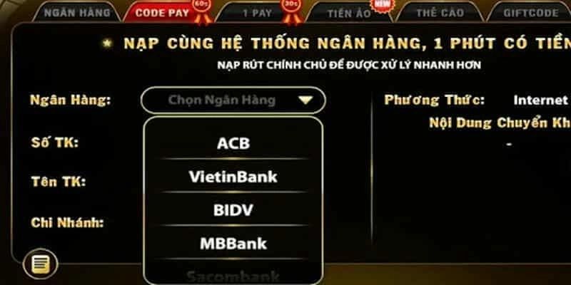 rút tiền Win456